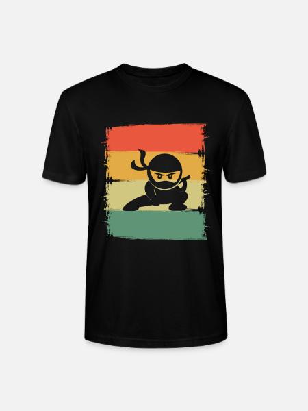 Ninja - T-shirt bio CRAFTER Stanley Stella Unisexe - noir