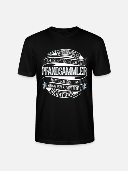 Pfandsammler - Stanley/Stella Unisex Bio-T-Shirt CRAFTER - Schwarz