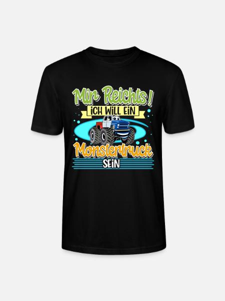 Monstertruck - Stanley/Stella Unisex Bio-T-Shirt CRAFTER - Schwarz