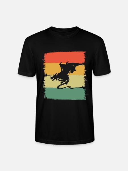 Dragon Dragon - Stanley/Stella CRAFTER Unisex Organic T-Shirt - black
