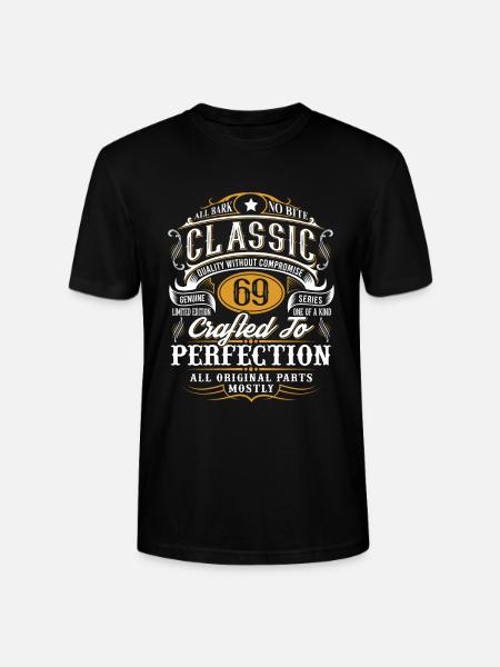 69e anniversaire - T-shirt bio CRAFTER Stanley Stella Unisexe - noir