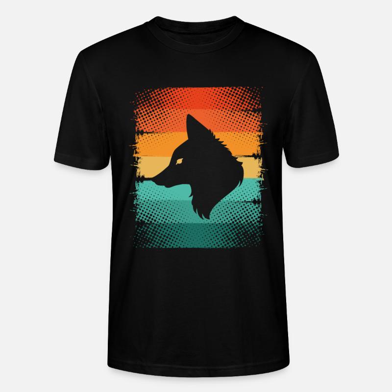 Fuchs - Stanley/Stella Unisex Bio-T-Shirt CRAFTER - Schwarz