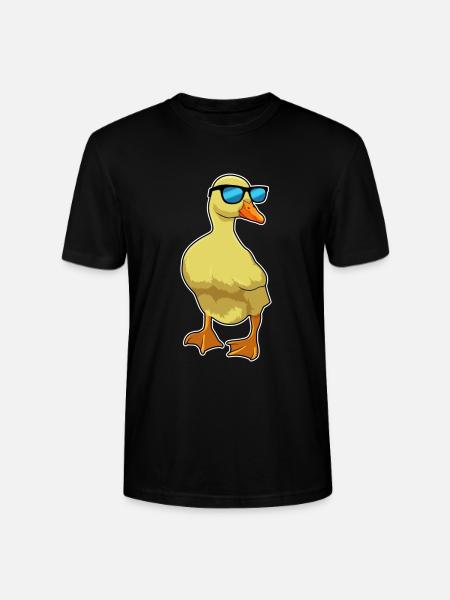 Ente Sonnenbrille - Stanley/Stella Unisex Bio-T-Shirt CRAFTER - Schwarz