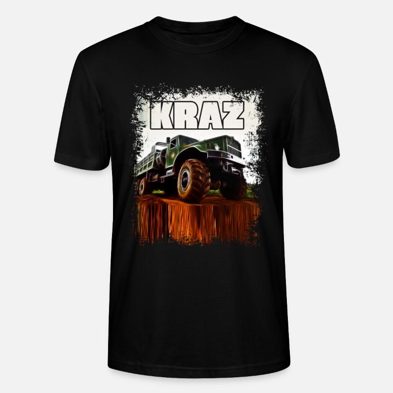 KRAZ - Stanley/Stella Unisex Bio-T-Shirt CRAFTER - Schwarz