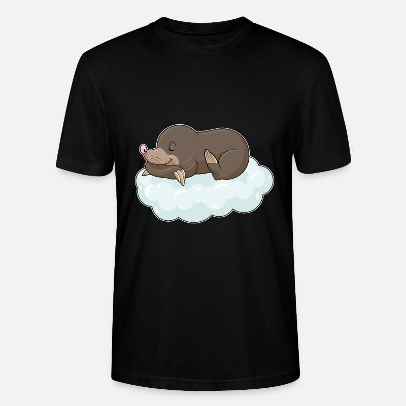 Taupe sur les nuages - T-shirt bio CRAFTER Stanley Stella Unisexe - noir