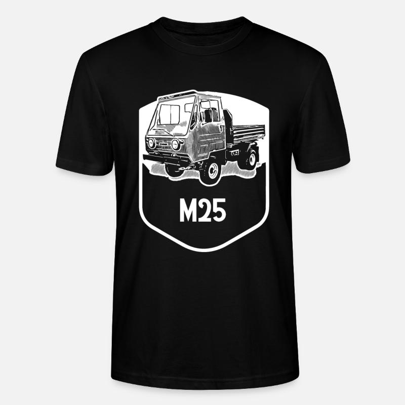 Multicar M25 - DDR - Klassiker - Stanley/Stella Unisex Bio-T-Shirt CRAFTER - Schwarz