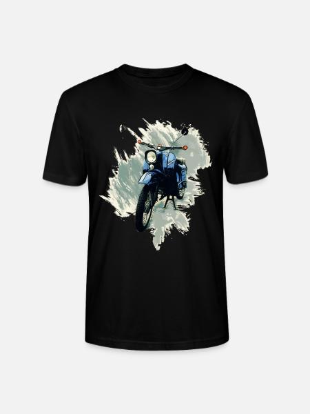 Simson Swallow - Stanley/Stella CRAFTER Unisex Organic T-Shirt - black