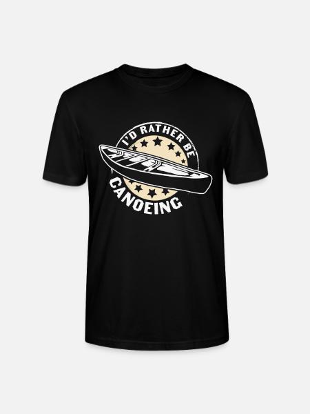 Canoe Canoeist Canoeist Canoeist - Stanley/Stella CRAFTER Unisex Organic T-Shirt - black