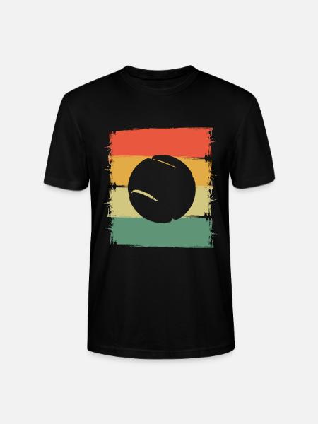 Balle de tennis - T-shirt bio CRAFTER Stanley Stella Unisexe - noir