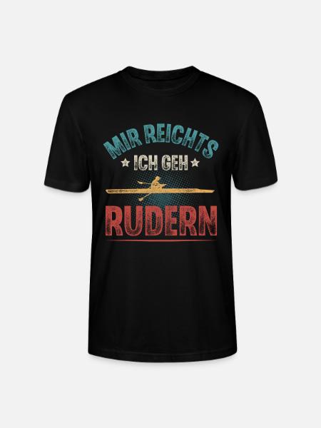 Rudern Ruderer Ruderboot - Stanley/Stella Unisex Bio-T-Shirt CRAFTER - Schwarz