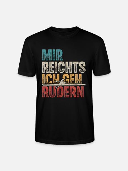 Rudern Ruderer Ruderboot - Stanley/Stella Unisex Bio-T-Shirt CRAFTER - Schwarz