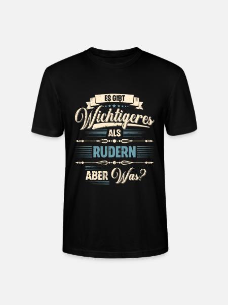 Rudern Ruderer Ruderboot - Stanley/Stella Unisex Bio-T-Shirt CRAFTER - Schwarz