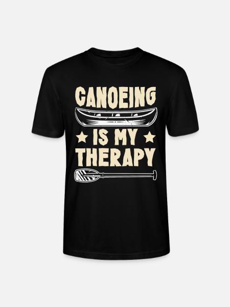Canoeing Canoeing Canoeing - Stanley/Stella CRAFTER Unisex Organic T-Shirt - black
