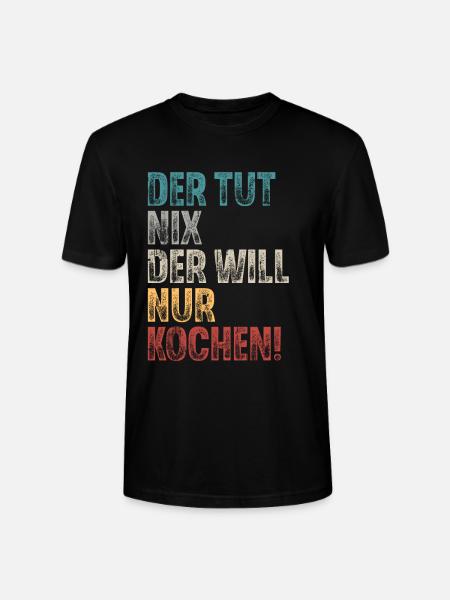 Koch - Stanley/Stella Unisex Bio-T-Shirt CRAFTER - Schwarz