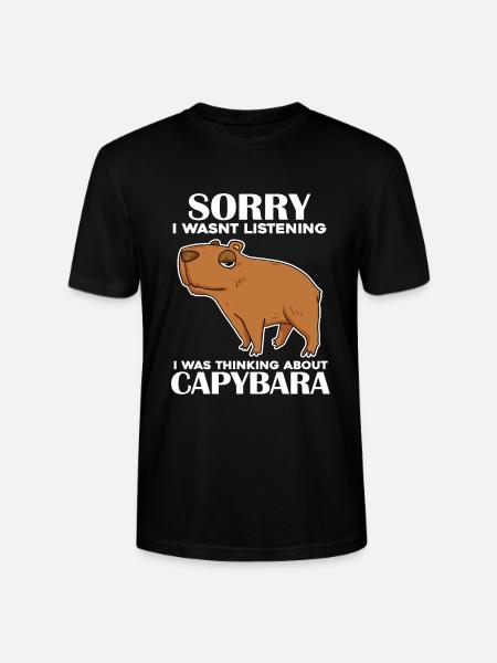 Capybara Capybara Cadeau - T-shirt bio CRAFTER Stanley Stella Unisexe - noir