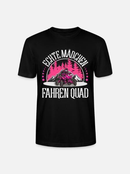 Quad ATV Offroad Quadfahrer - Stanley/Stella Unisex Bio-T-Shirt CRAFTER - Schwarz