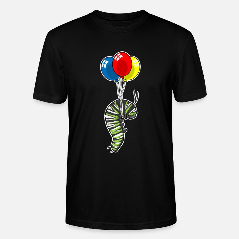 Ballon Caterpillar - T-shirt bio CRAFTER Stanley Stella Unisexe - noir