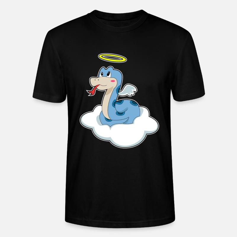 Serpent Nuage Ange - T-shirt bio CRAFTER Stanley Stella Unisexe - noir