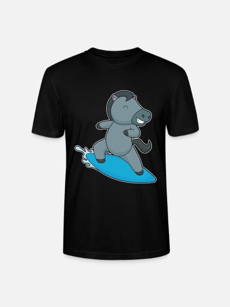 Surf Surf Surf Été - T-shirt bio CRAFTER Stanley Stella Unisexe - noir