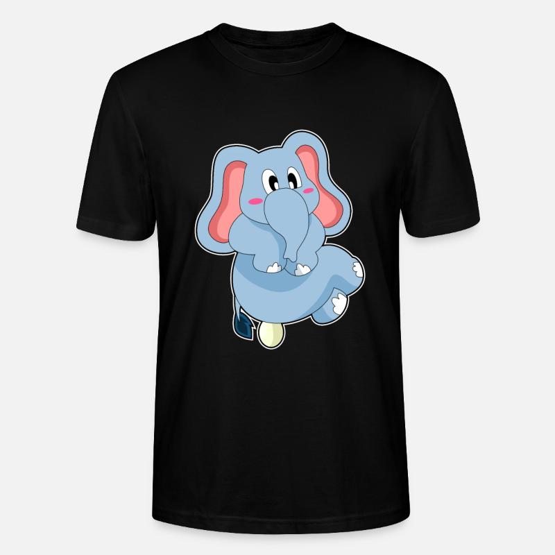 Oeuf d’éléphant - T-shirt bio CRAFTER Stanley Stella Unisexe - noir