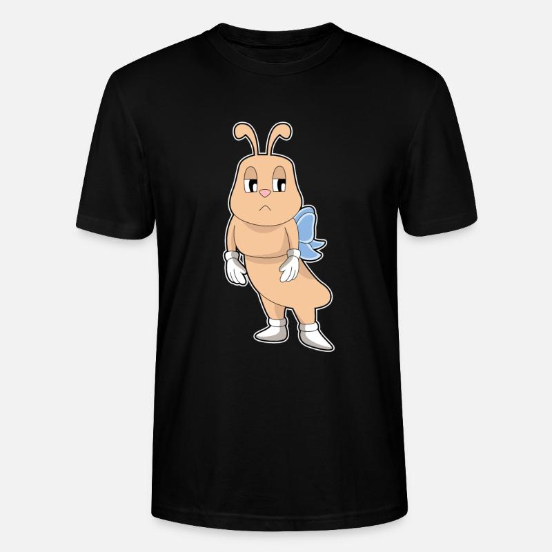 Papillon sans ailes - T-shirt bio CRAFTER Stanley Stella Unisexe - noir