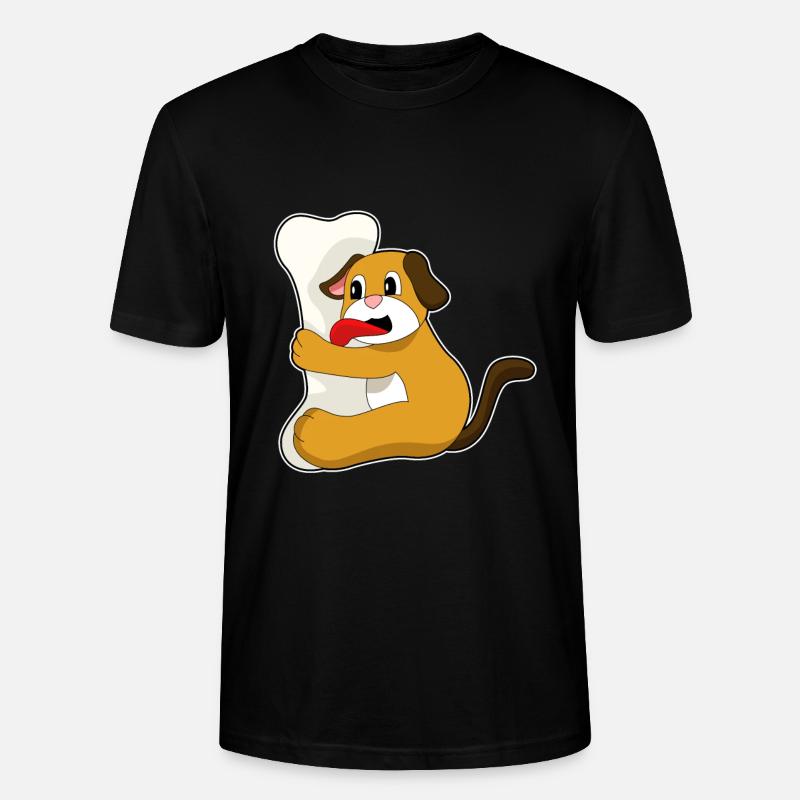 Os de chien - T-shirt bio CRAFTER Stanley Stella Unisexe - noir