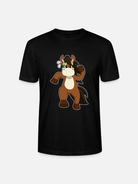 Courses hippiques - T-shirt bio CRAFTER Stanley Stella Unisexe - noir