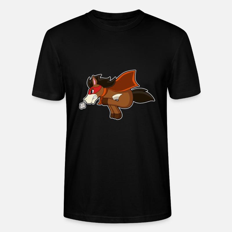 Héros du cheval - T-shirt bio CRAFTER Stanley Stella Unisexe - noir