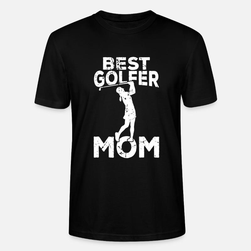 Golfmama - Stanley/Stella Unisex Bio-T-Shirt CRAFTER - Schwarz