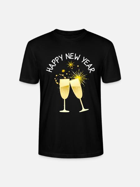 Bonne année !! Bonne année ! - T-shirt bio CRAFTER Stanley Stella Unisexe - noir