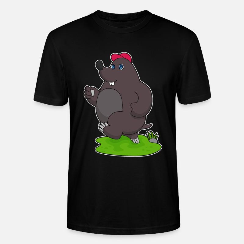Mole Jogger Jogging - T-shirt bio CRAFTER Stanley Stella Unisexe - noir