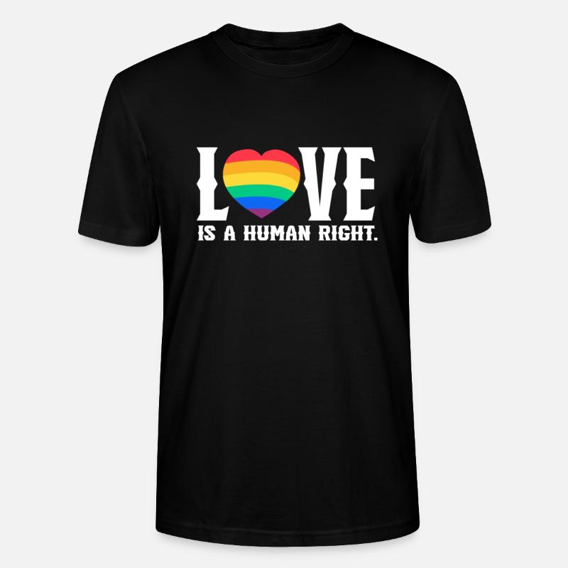 Saint-Valentin, Saint-Valentin, Saint-Valentin - T-shirt bio CRAFTER Stanley Stella Unisexe - noir