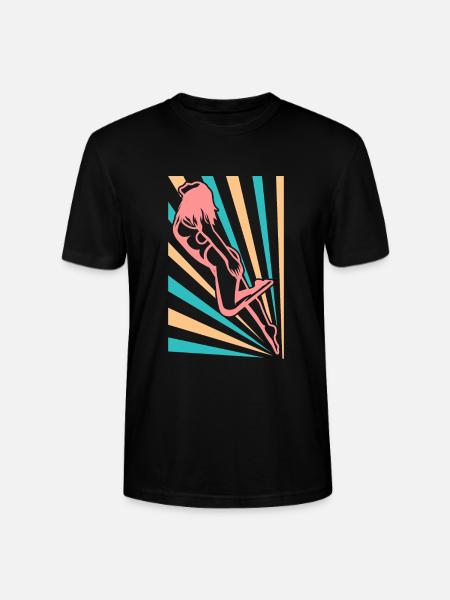 Mädels Schwimmen - Stanley/Stella Unisex Bio-T-Shirt CRAFTER - Schwarz