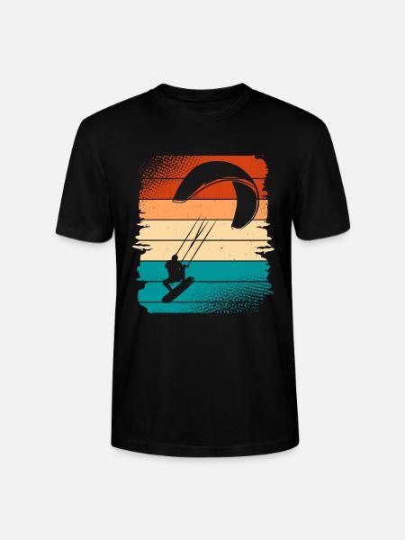 Kitesurfer Kitesurf Kitesurf - T-shirt bio CRAFTER Stanley Stella Unisexe - noir