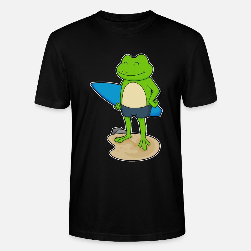 Surf Surf Surf Summer - T-shirt bio CRAFTER Stanley Stella Unisexe - noir