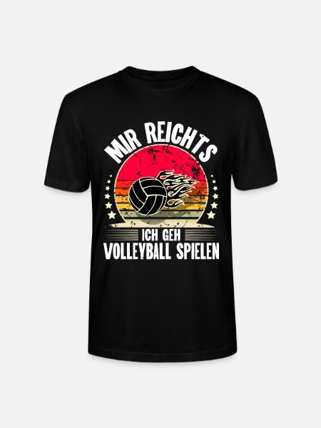 Volleyball - Stanley/Stella Unisex Bio-T-Shirt CRAFTER - Schwarz