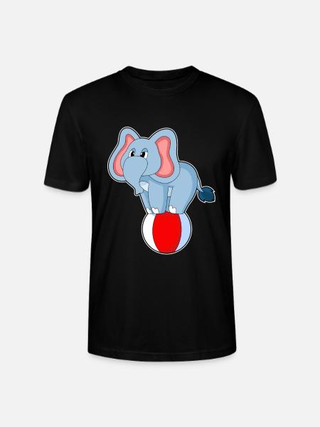 Gymnastique d’entraînement d’éléphants Fitness - T-shirt bio CRAFTER Stanley Stella Unisexe - noir