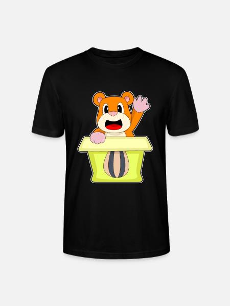 Hamster Box - Stanley/Stella CRAFTER Unisex Organic T-Shirt - black