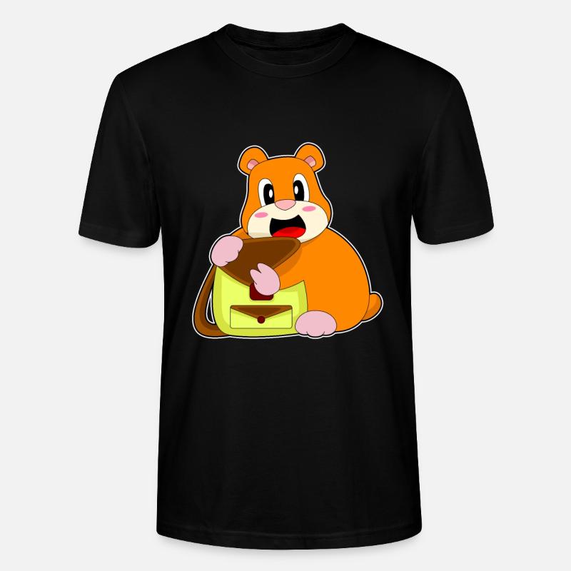 Sac à main Hamster - T-shirt bio CRAFTER Stanley Stella Unisexe - noir