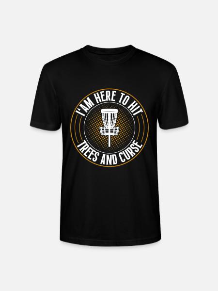 Discgolf Disc Golf - T-shirt bio CRAFTER Stanley Stella Unisexe - noir