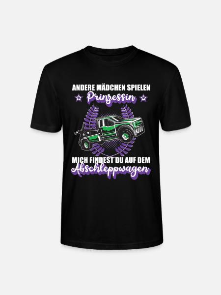 Abschleppwagen Abschleppdienst Mädchen Geschenk - Stanley/Stella Unisex Bio-T-Shirt CRAFTER - Schwarz