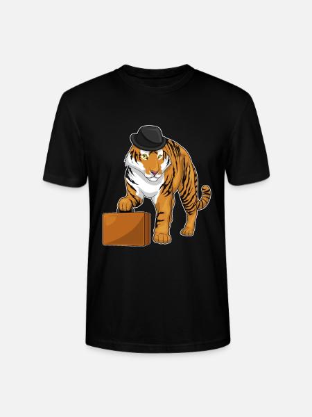 Mallette Tiger Entrepreneur - T-shirt bio CRAFTER Stanley Stella Unisexe - noir