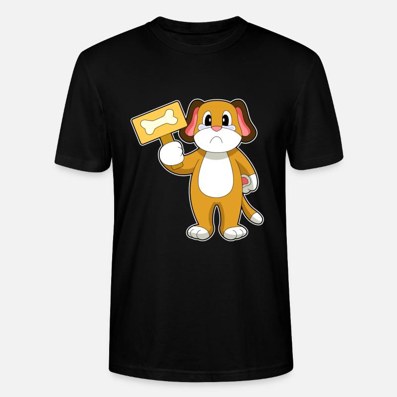 Os de chien - T-shirt bio CRAFTER Stanley Stella Unisexe - noir