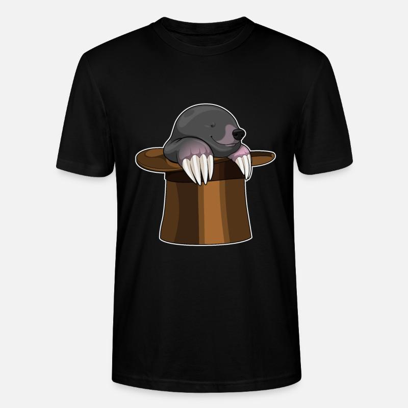 Cylindre molemétrique - T-shirt bio CRAFTER Stanley Stella Unisexe - noir