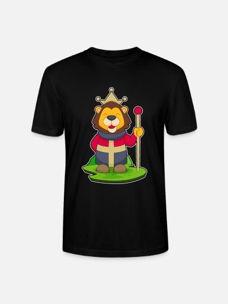 Lion Crown - Stanley/Stella CRAFTER Unisex Organic T-Shirt - black