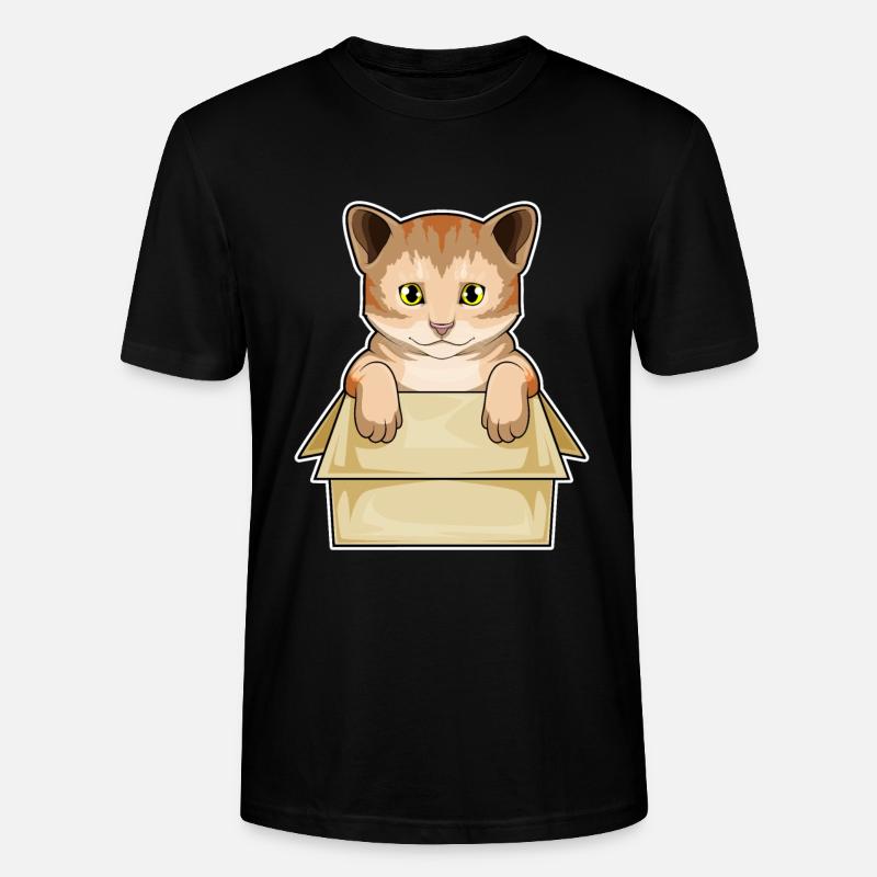 Cat Box - T-shirt bio CRAFTER Stanley Stella Unisexe - noir
