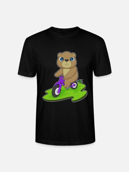 Vélo d’ours - T-shirt bio CRAFTER Stanley Stella Unisexe - noir