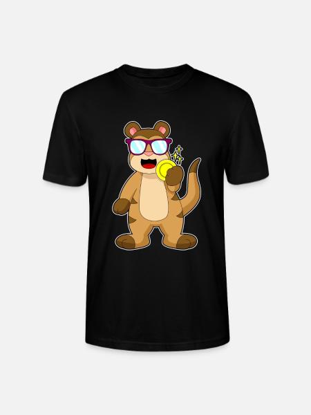 Pièce d’or suricate - T-shirt bio CRAFTER Stanley Stella Unisexe - noir