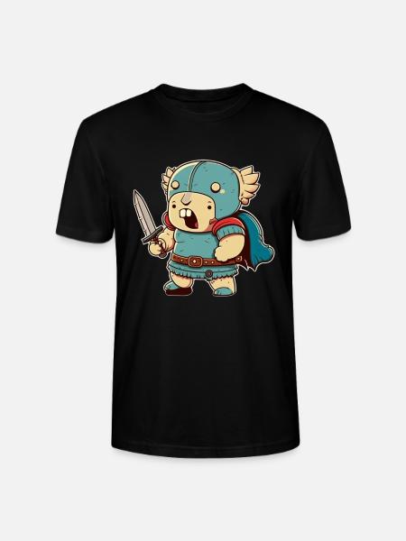 Guerrier fou avec épée - T-shirt bio CRAFTER Stanley Stella Unisexe - noir