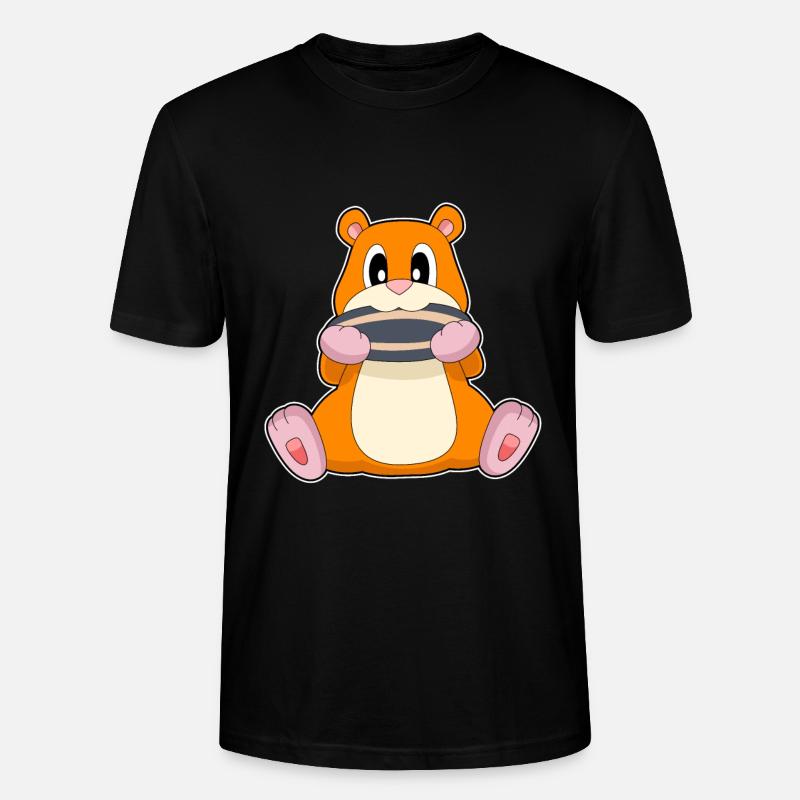 Hamster Samen - Stanley/Stella Unisex Bio-T-Shirt CRAFTER - Schwarz
